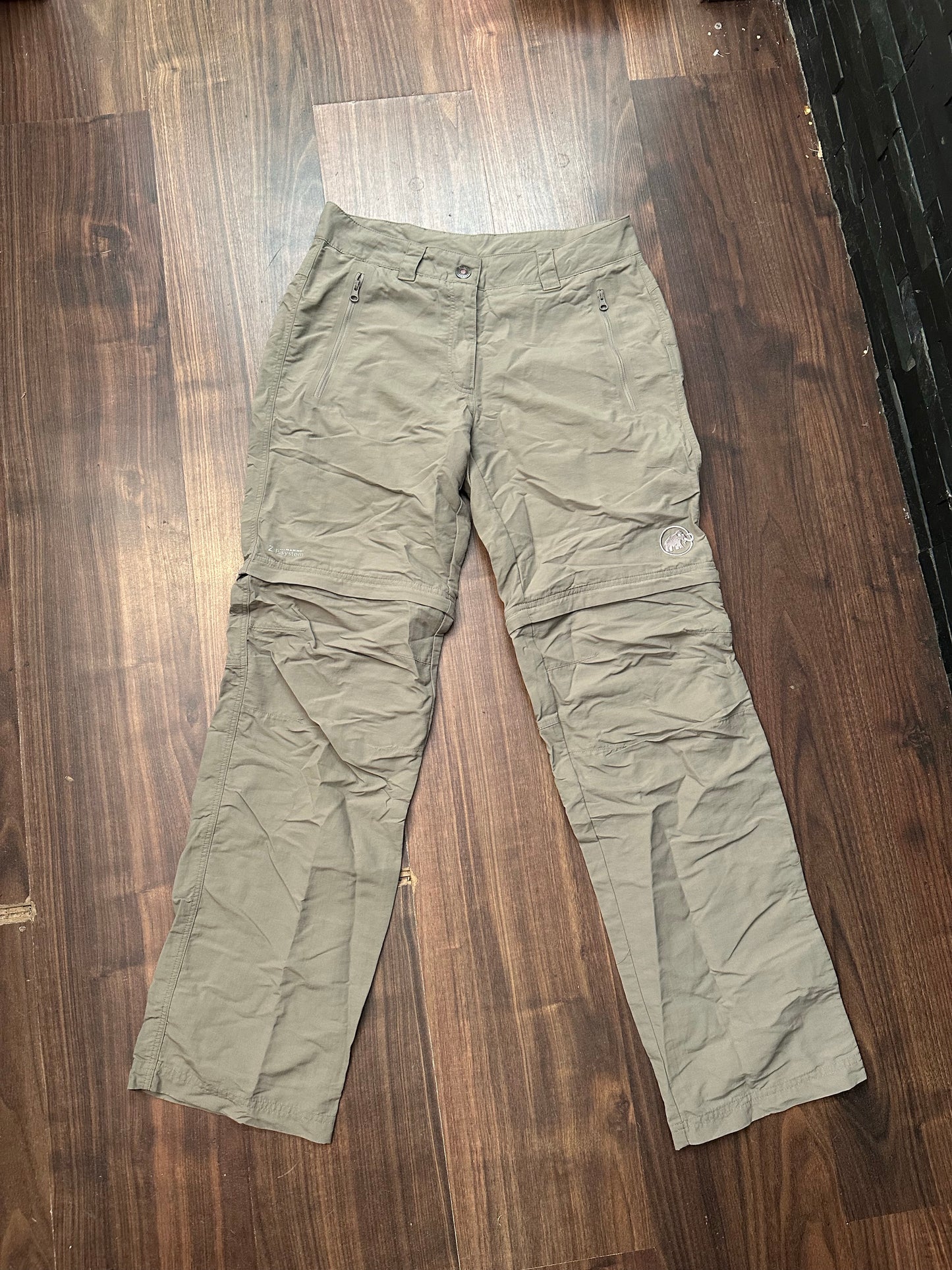 Trekking Hose Mammut (S Damen) Softshell grau