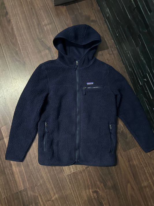 Patagonia Retro Pile Jacke (L Herren) marineblau