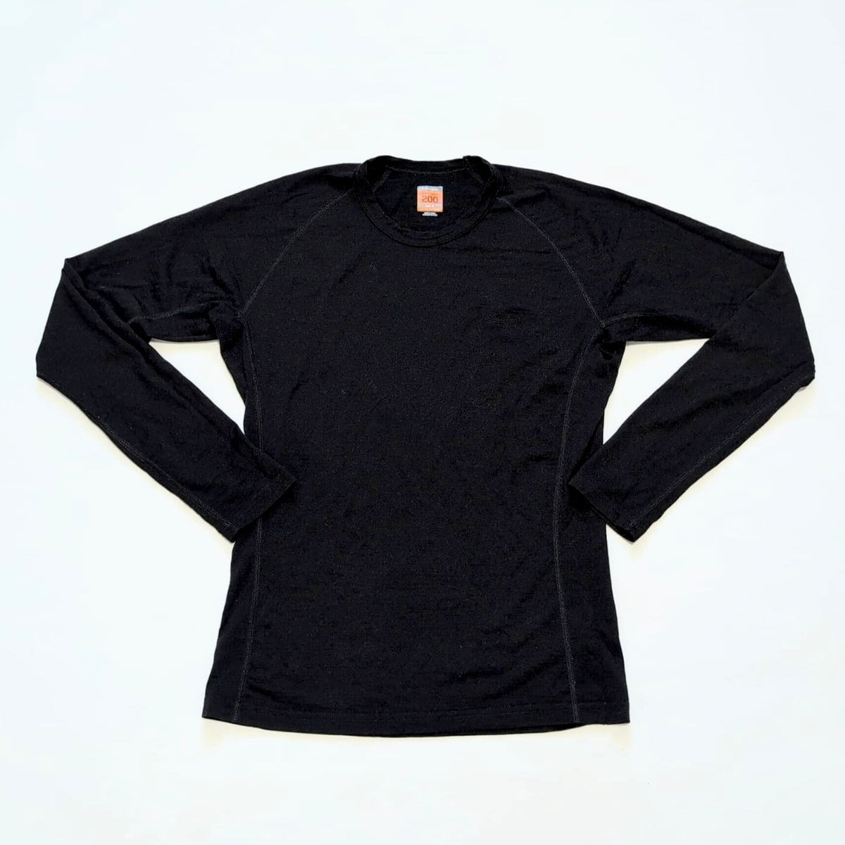 Pure Merino 200 Longsleeve Icebreaker (M Herren) schwarz