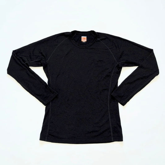 Pure Merino 200 Longsleeve Icebreaker (M Herren) schwarz