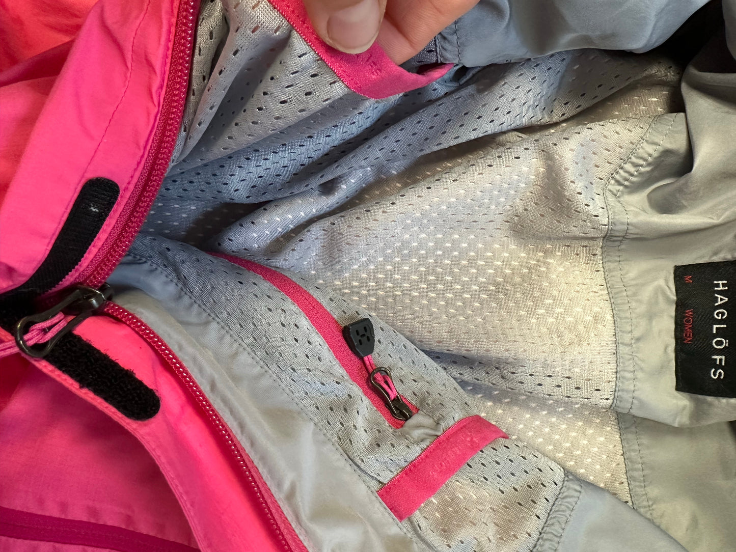 Regen Jacke von Haglöfs (M Damen) Waterproof pink