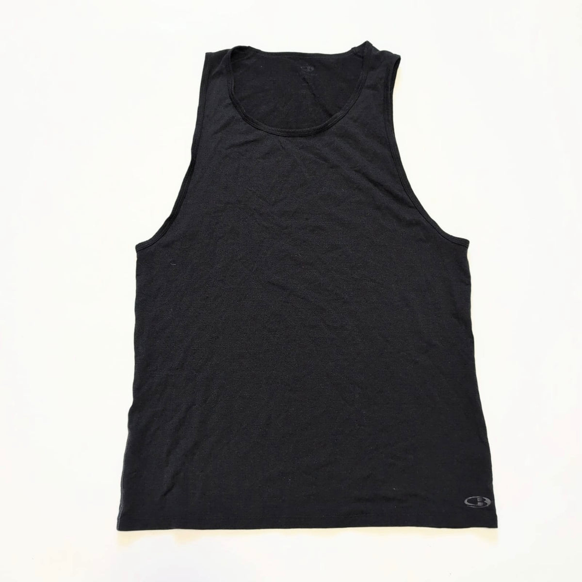 Tank-Top von Icebreaker Merino (L Herren) Sport Shirt schwarz