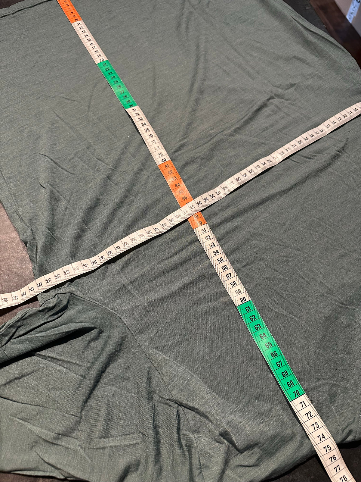 Merino T-Shirt Ortovox (XL Herren) grün mit Print