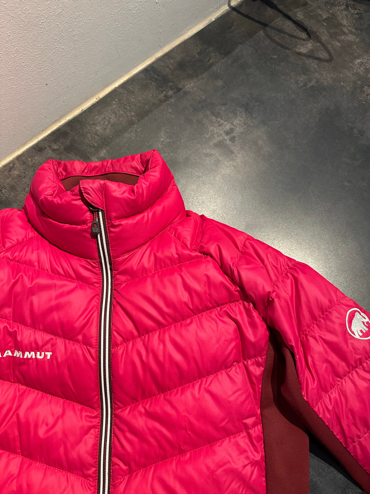 Hybrid Jacke Mammut (L Damen) Isolationsjacke pink
