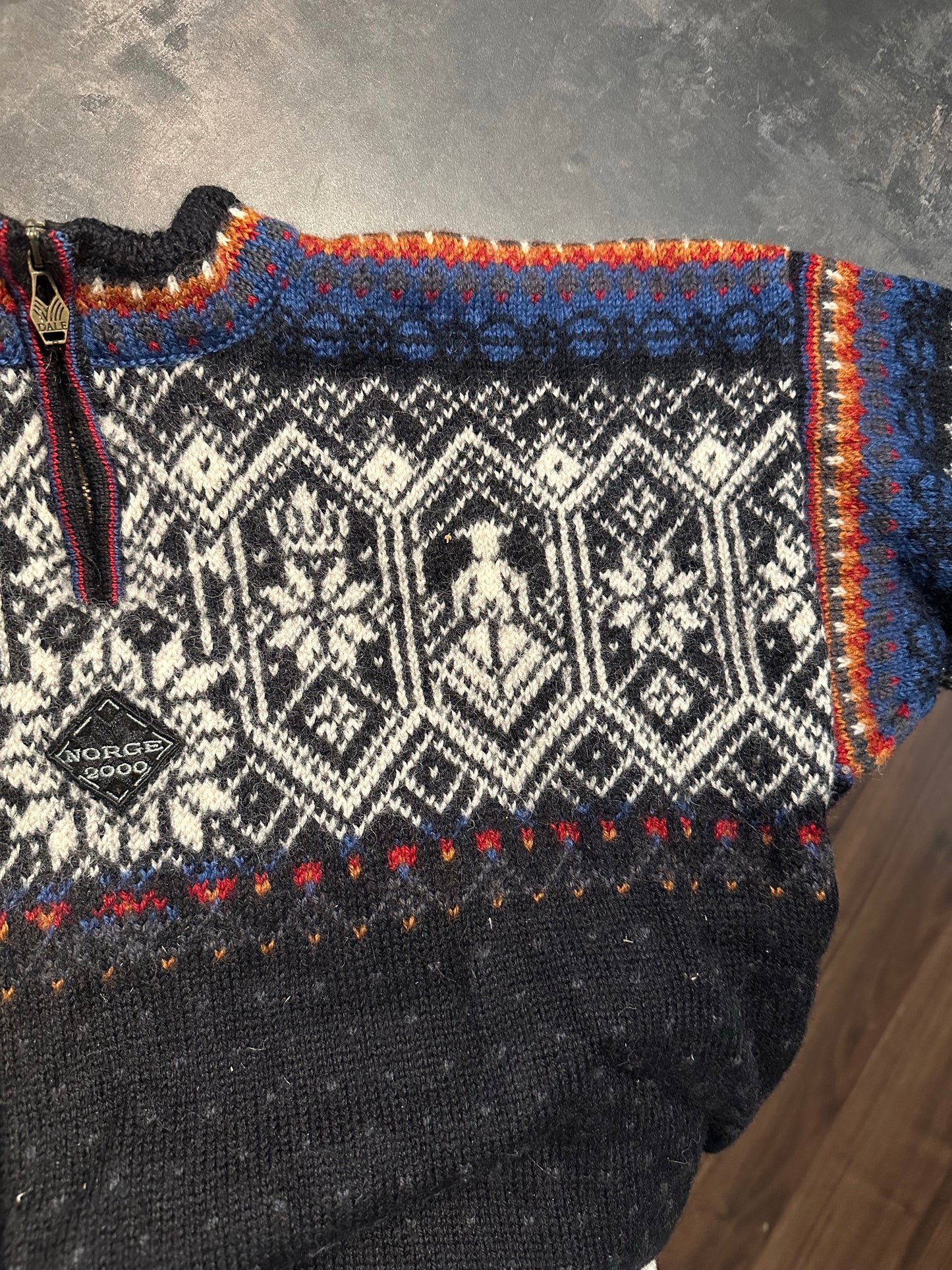 Merino Strick Pullover Dale of Norway (S Herren) Bunt