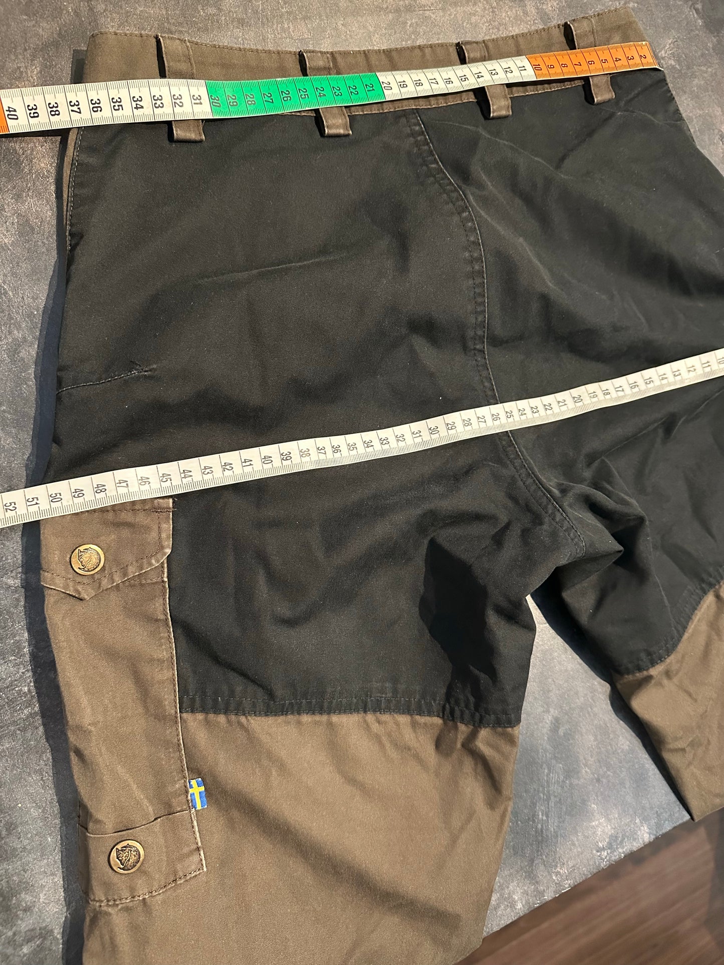 Fjällräven Barents Hose (XS Damen) braun schwarz