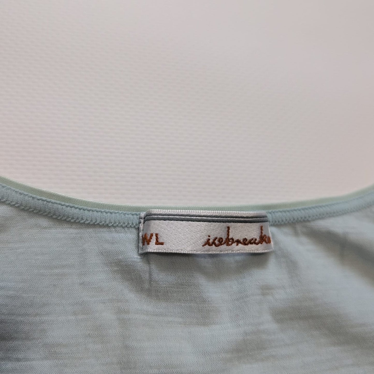 T-Shirt von Icebreaker Merino (L Damen) türkis print