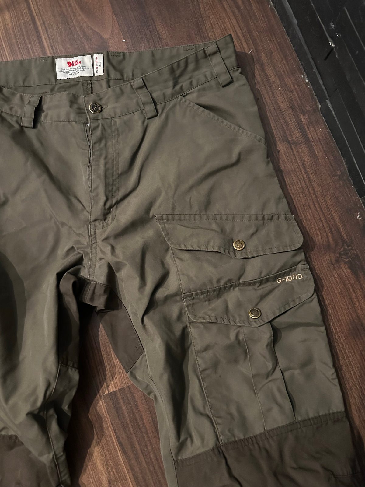 Fjällräven Barents Hose (M Herren) khaki braun