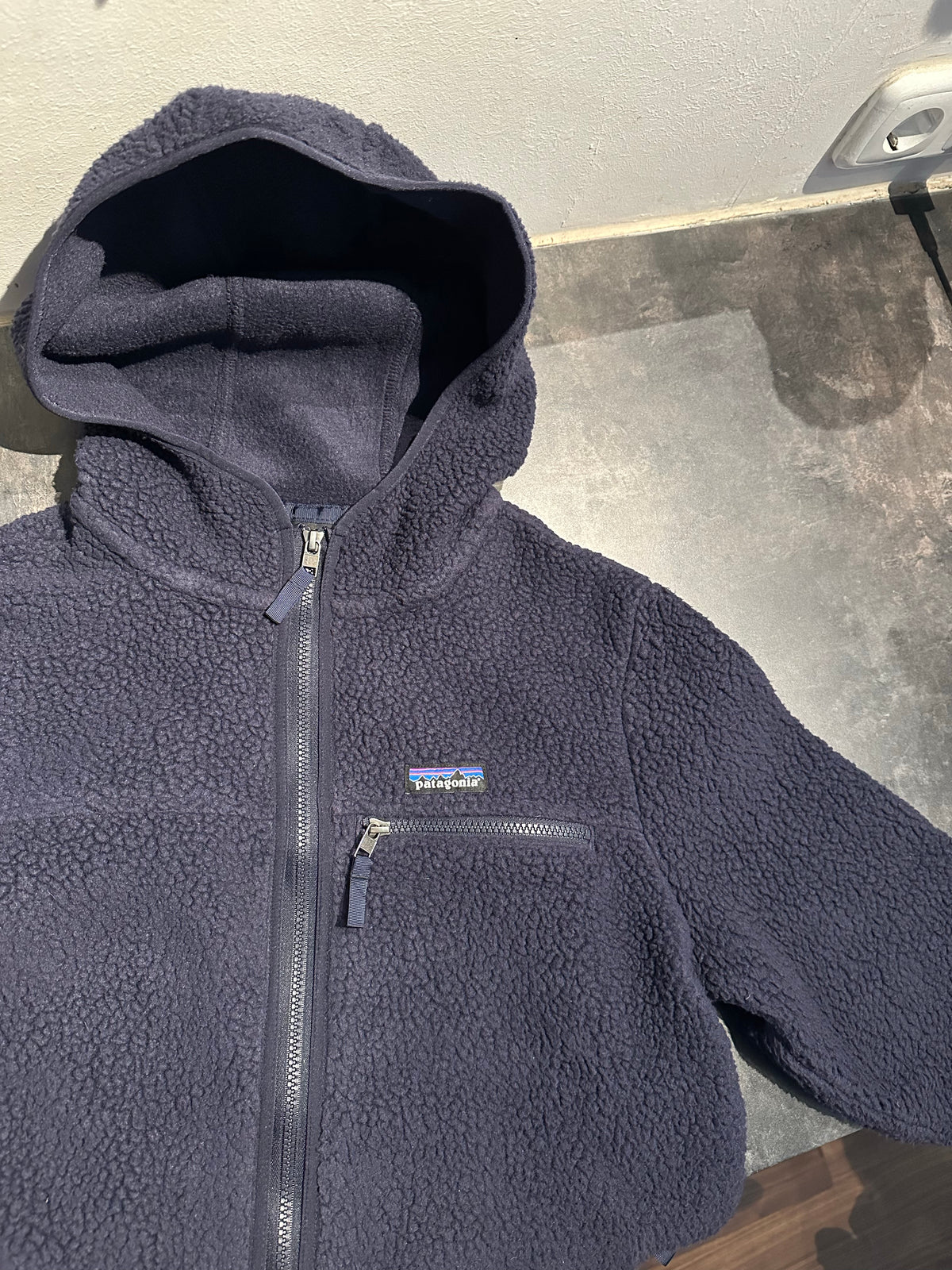 Patagonia Retro Pile Jacke (L Herren) marineblau