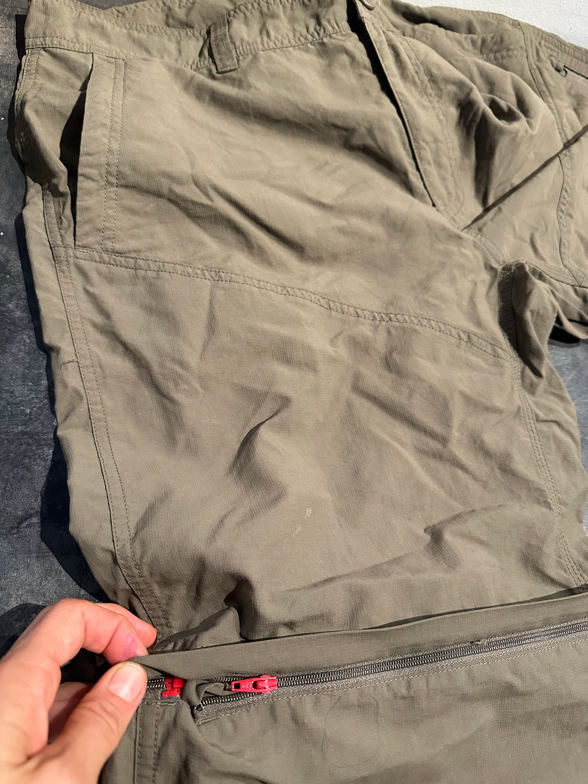Zip Off Hose (L-XL Herren) 2in1 The North Face khaki beige