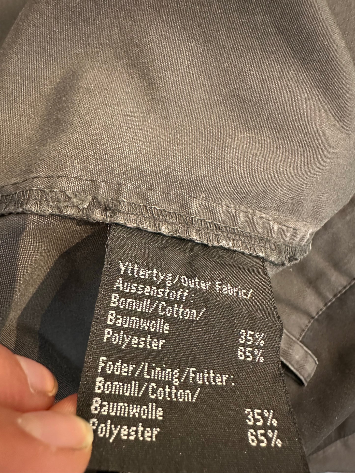Hose von Fjällräven Vidda (M Herren) G-1000 grau schwarz