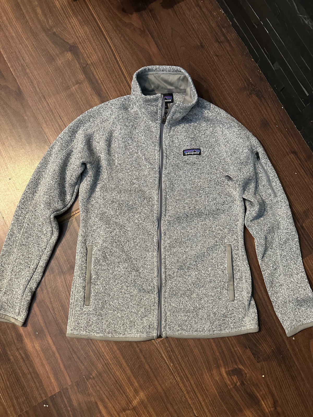 Patagonia Fleece Jacke (M Damen) Better Sweater grau