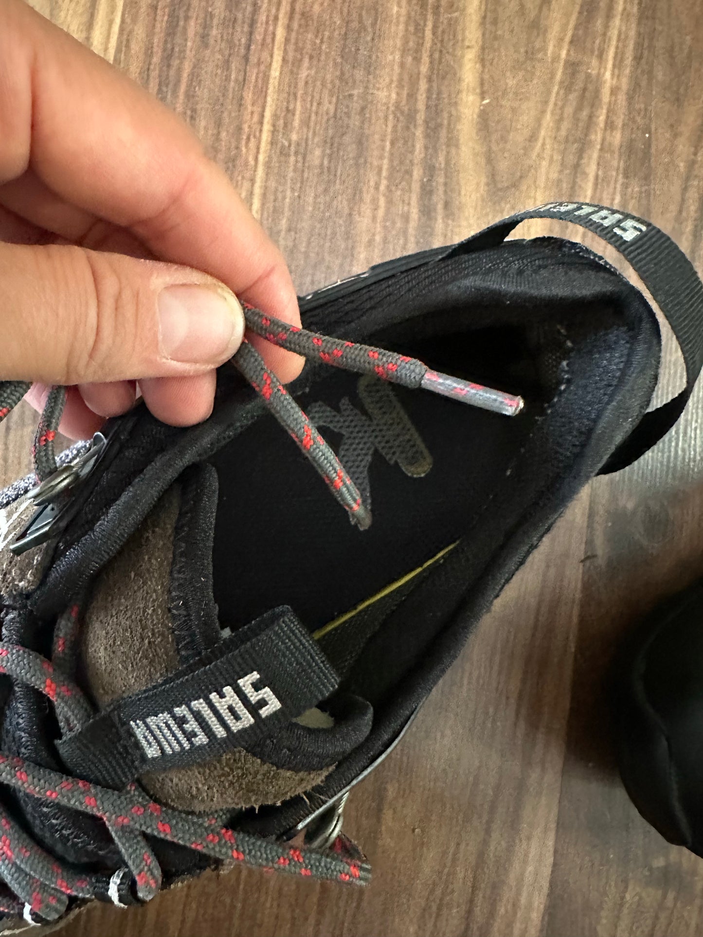 Trekking Schuhe Salewa Gr 44 braun