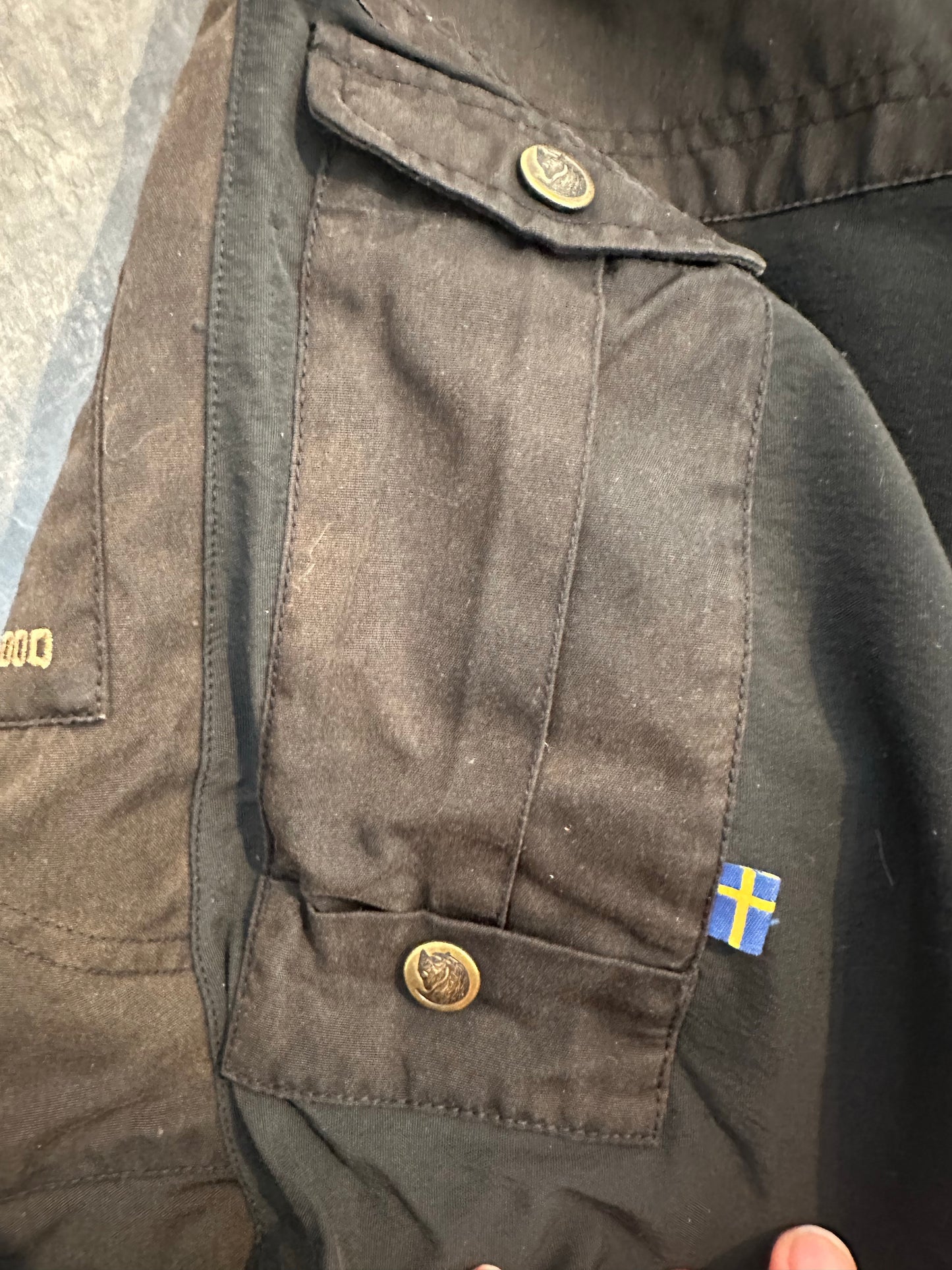 Hose von Fjällräven Sarek (XL Herren) G-1000 schwarz - wanderlich.com