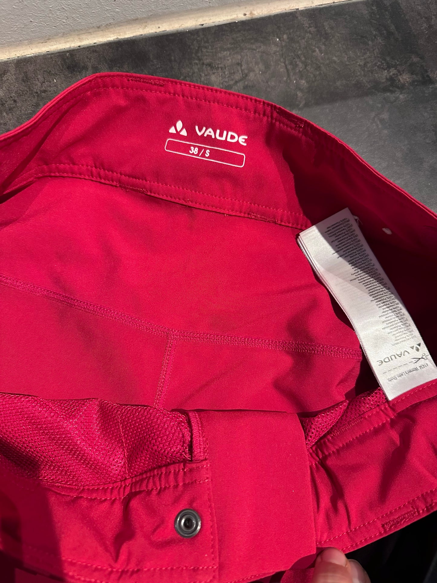 Wander Shorts Vaude ( S Damen) pink