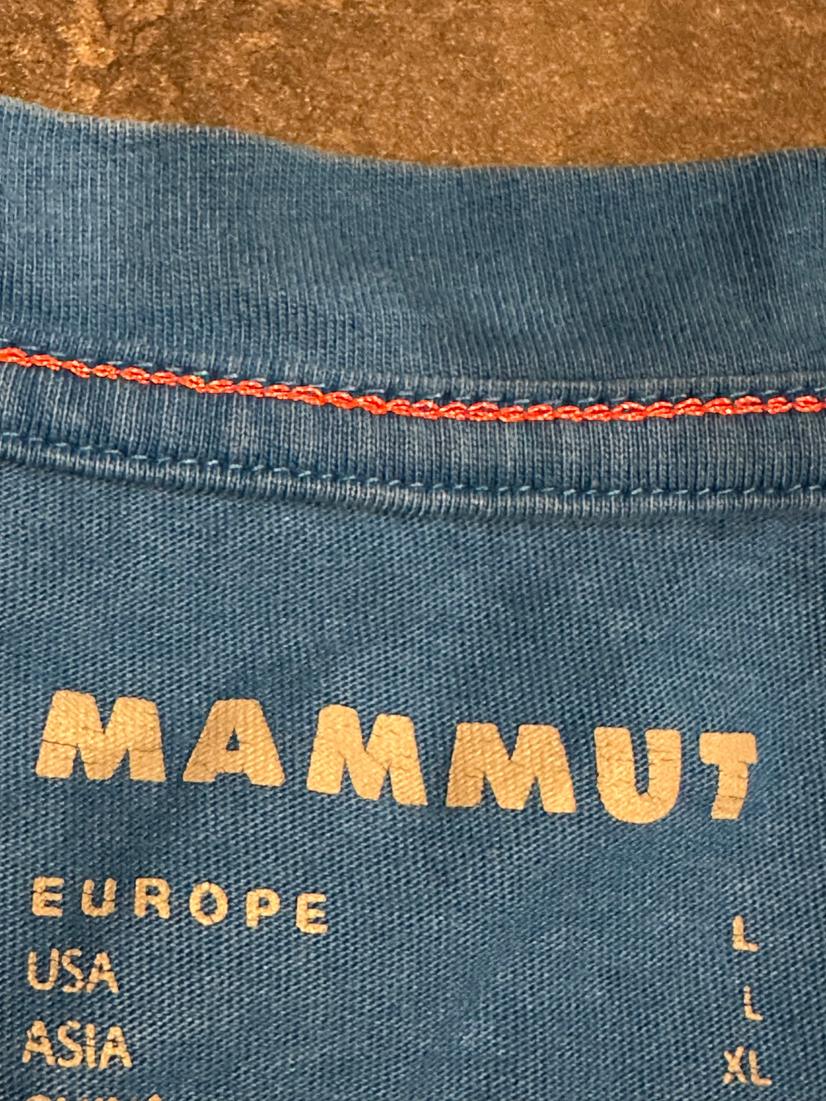 Mammut Extreme T-Shirt (L Herren) blau mit Logo