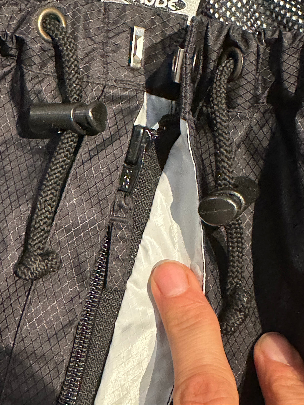 Regenhose von Vaude (M Herren) schwarz