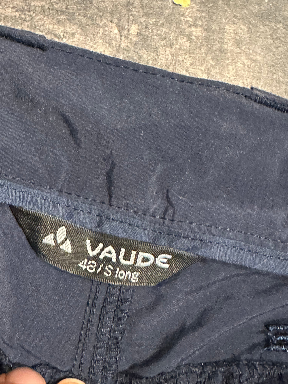 Zip Off Trekking Hose Vaude 2 in 1 (M Damen) marineblau