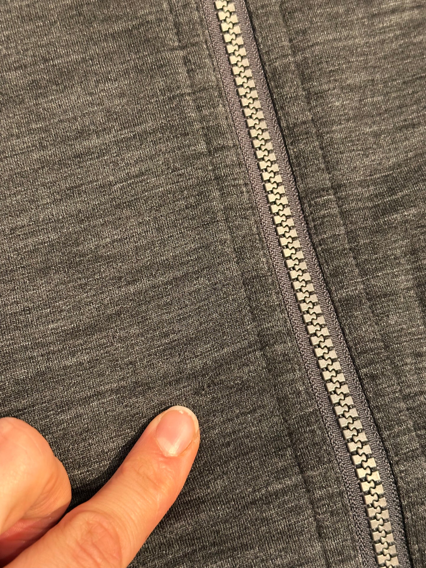 Merino Zip Jacke von Icebreaker (XL Damen) dunkelgrau