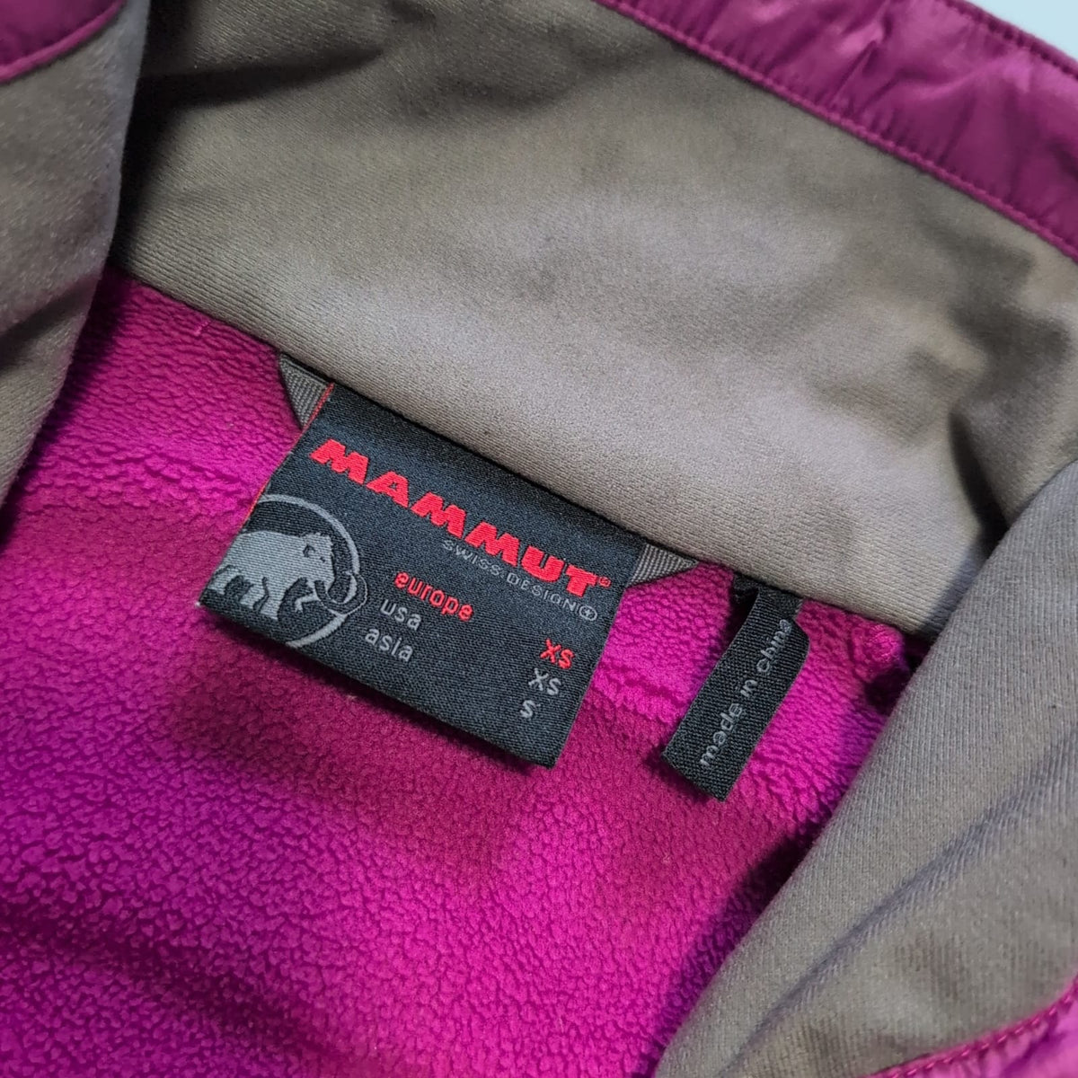 Hybrid Jacke von Mammut (XS Damen) Zip lila