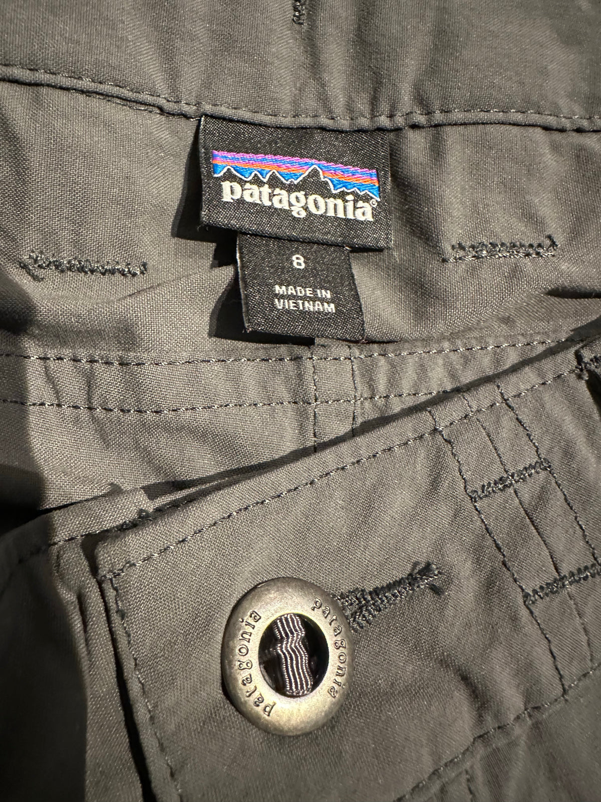 Hose Patagonia (S Damen) grau