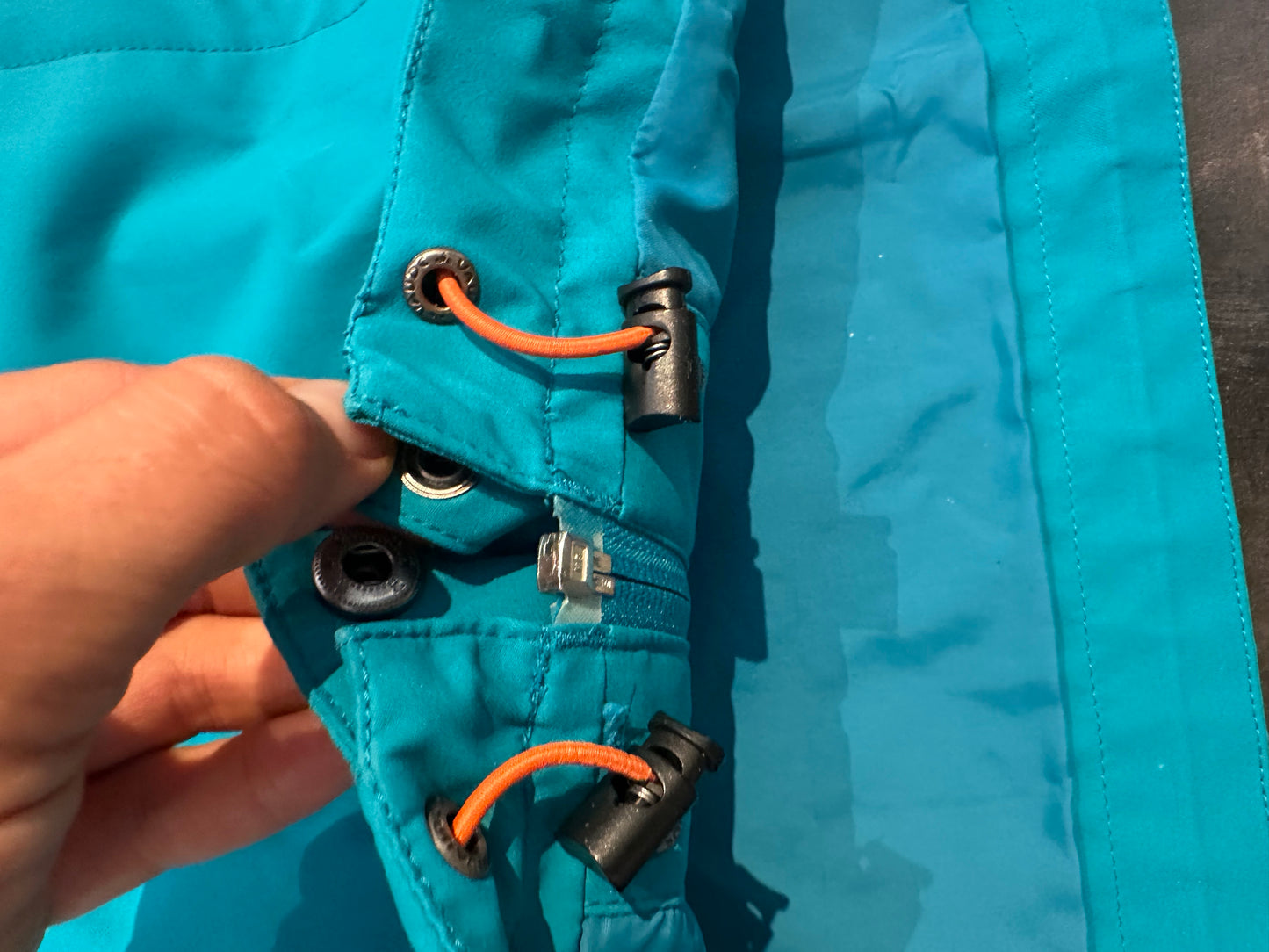 Regen Jacke von Vaude (L-XL Damen ) 3-lagig blau