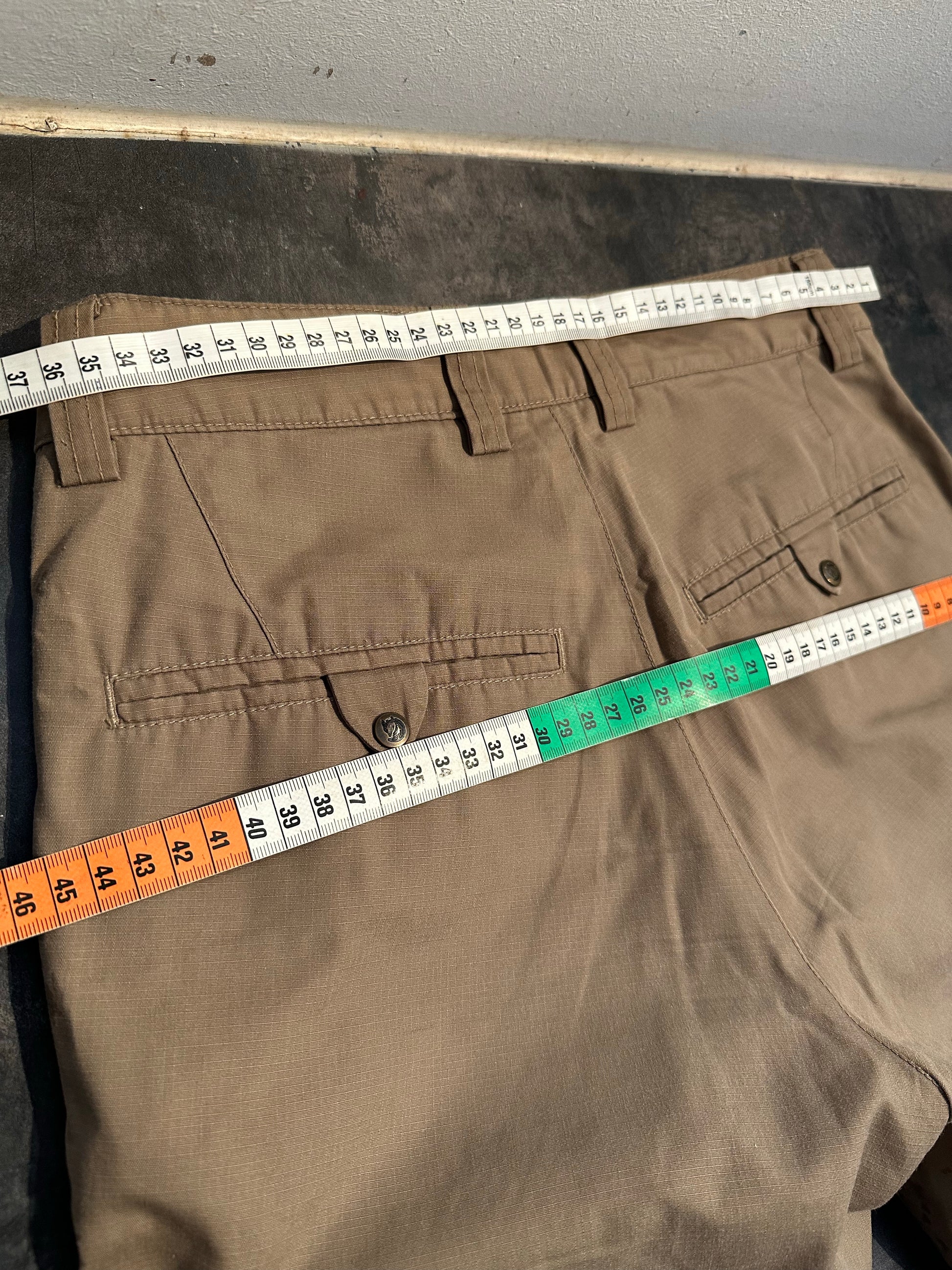 Outdoor Hose Fjällräven (XS Damen) Stina trousers beige - wanderlich.com