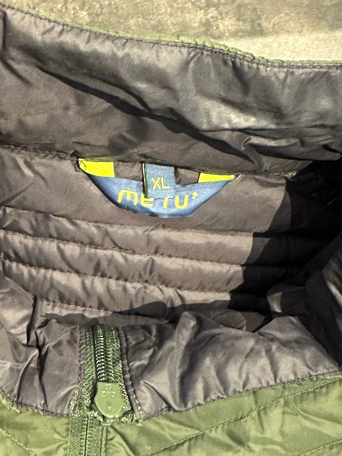 Daunen Jacke von Meru (XL Herren) grün