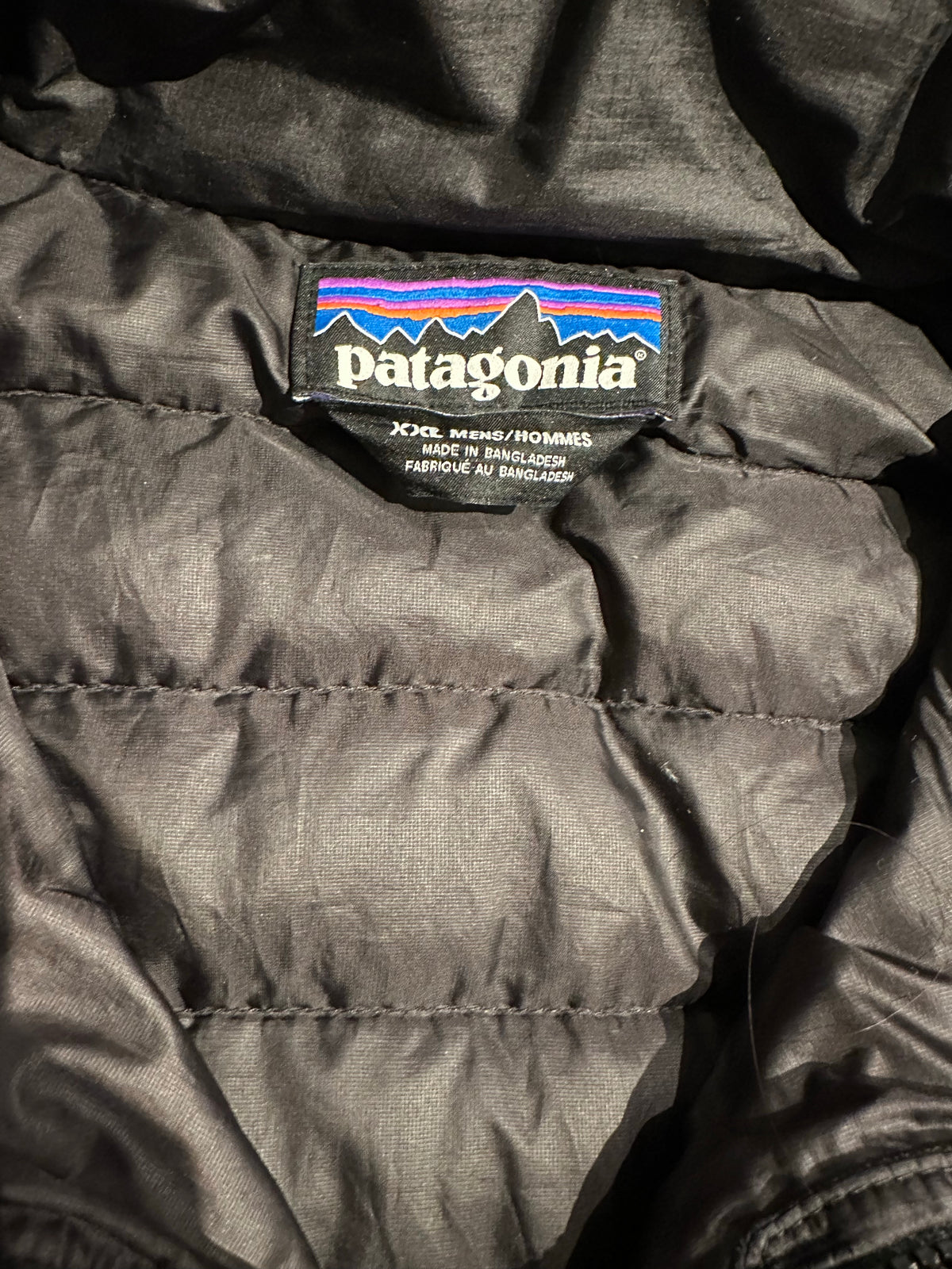 Daunen Jacke Patagonia (XXL Herren) Isolation Steppjacke schwarz