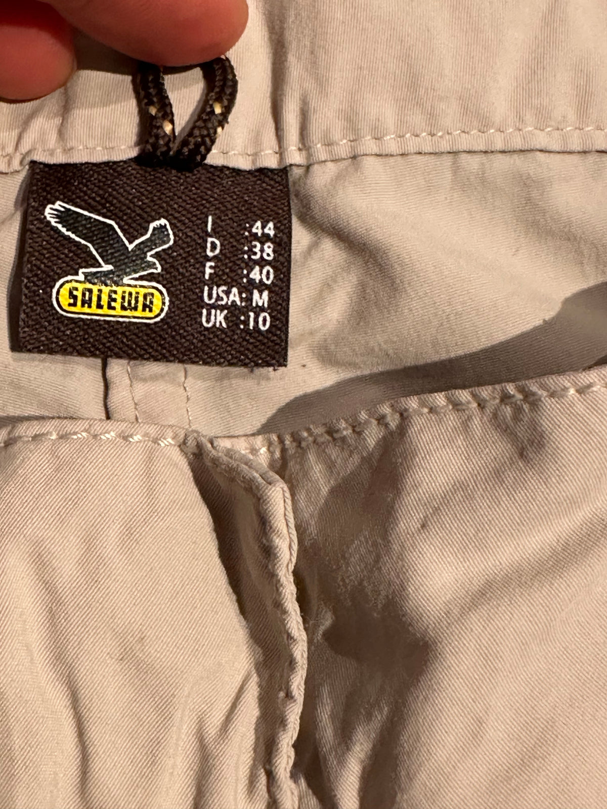 Zip Off Hose von Salewa ( M Damen ) hell-beige