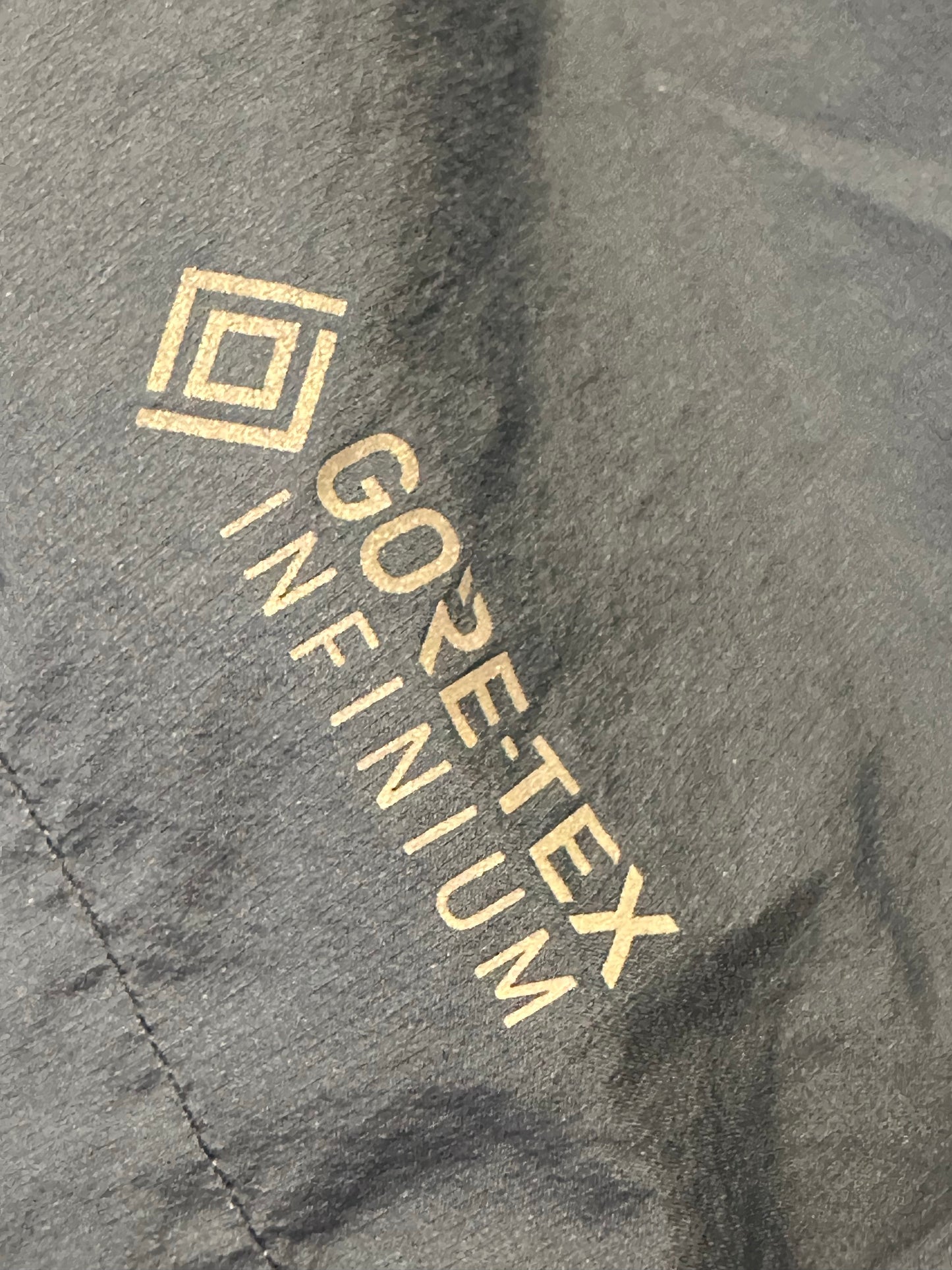 Regen Jacke Gore (XL Herren) Hybrid Goretex gelb dunkelblau