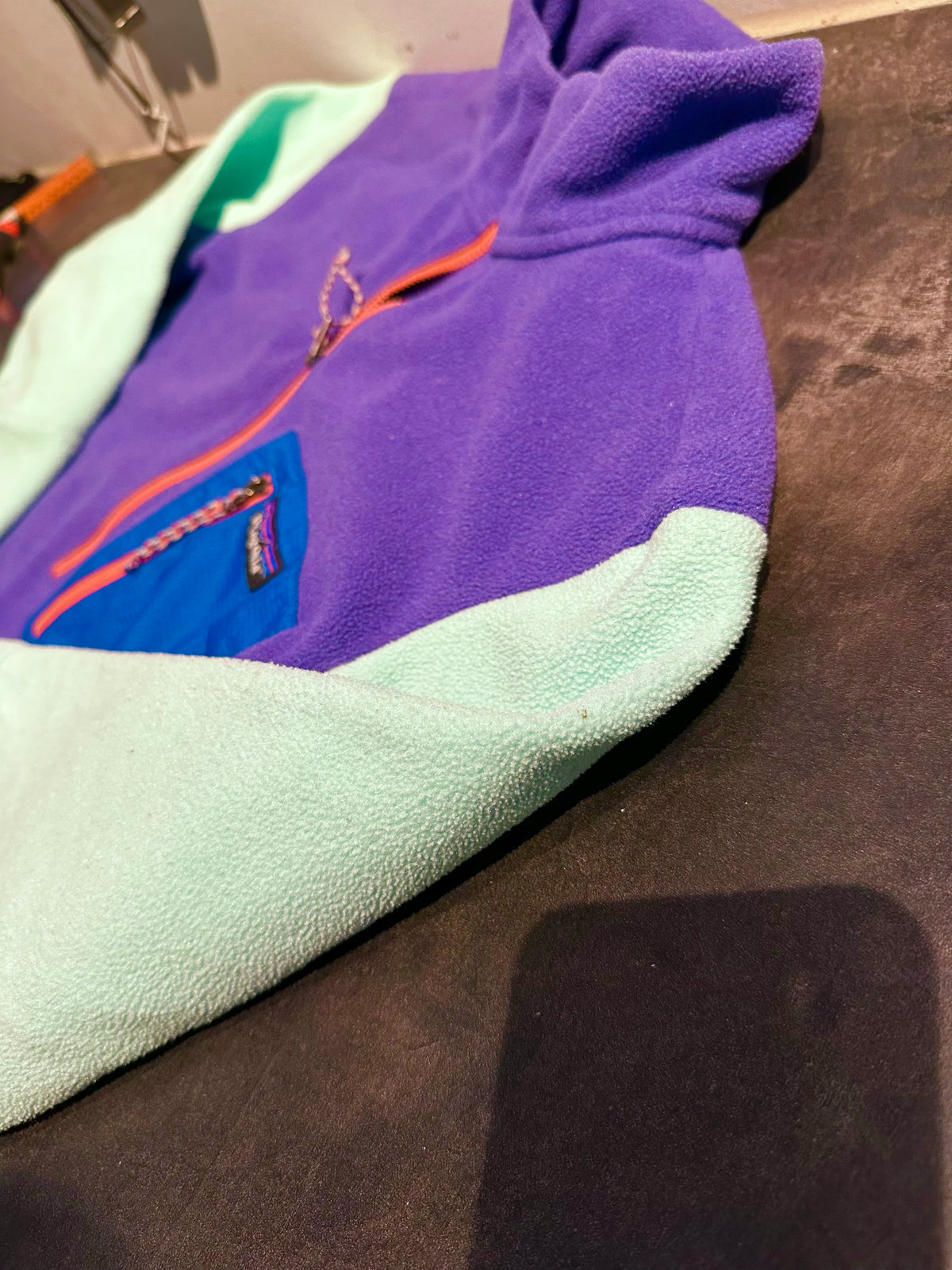 Fleece Pullover Patagonia Synchilla (S Damen) lila türkis