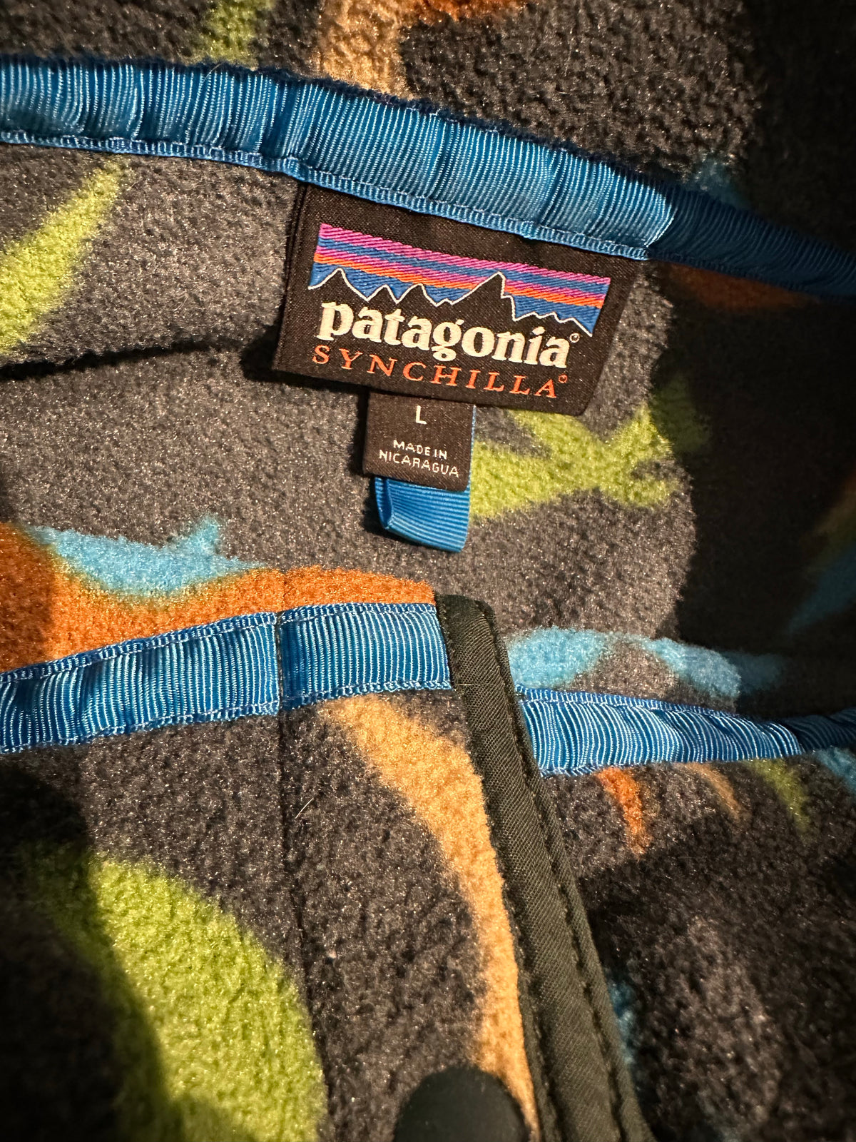 Fleece Pullover Patagonia Synchilla (L Herren) bunt