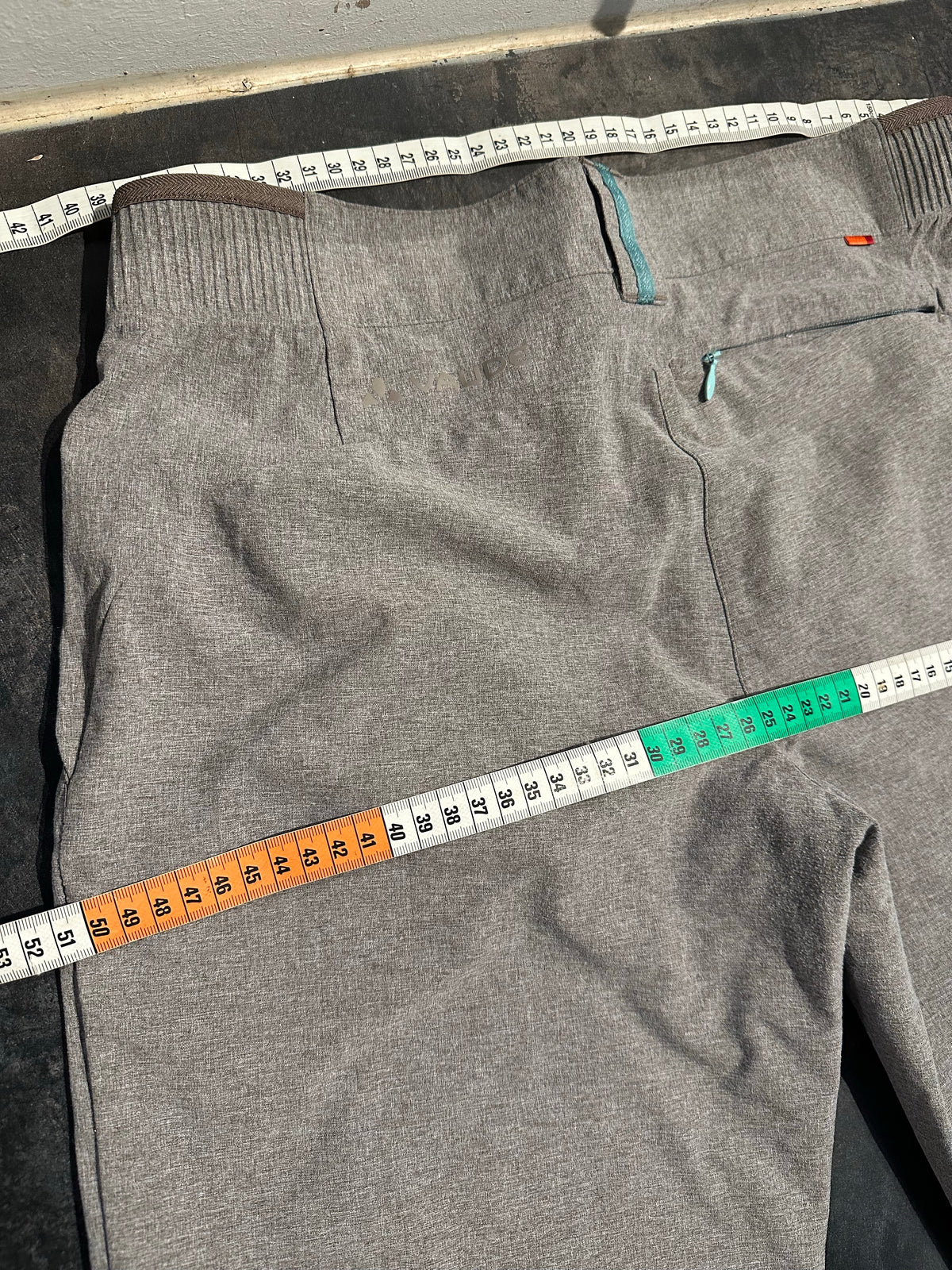 Zip Off Trekking Hose Vaude 2 in 1 (XS Damen) grau