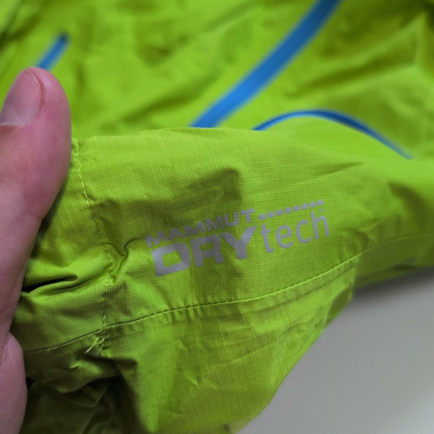 Regen Jacke Mammut (S Damen) 3-lagig neon grün wasserdicht