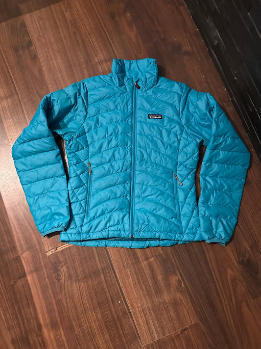 Patagonia Daunen Jacke (S Damen) Isolations- Steppjacke türkis