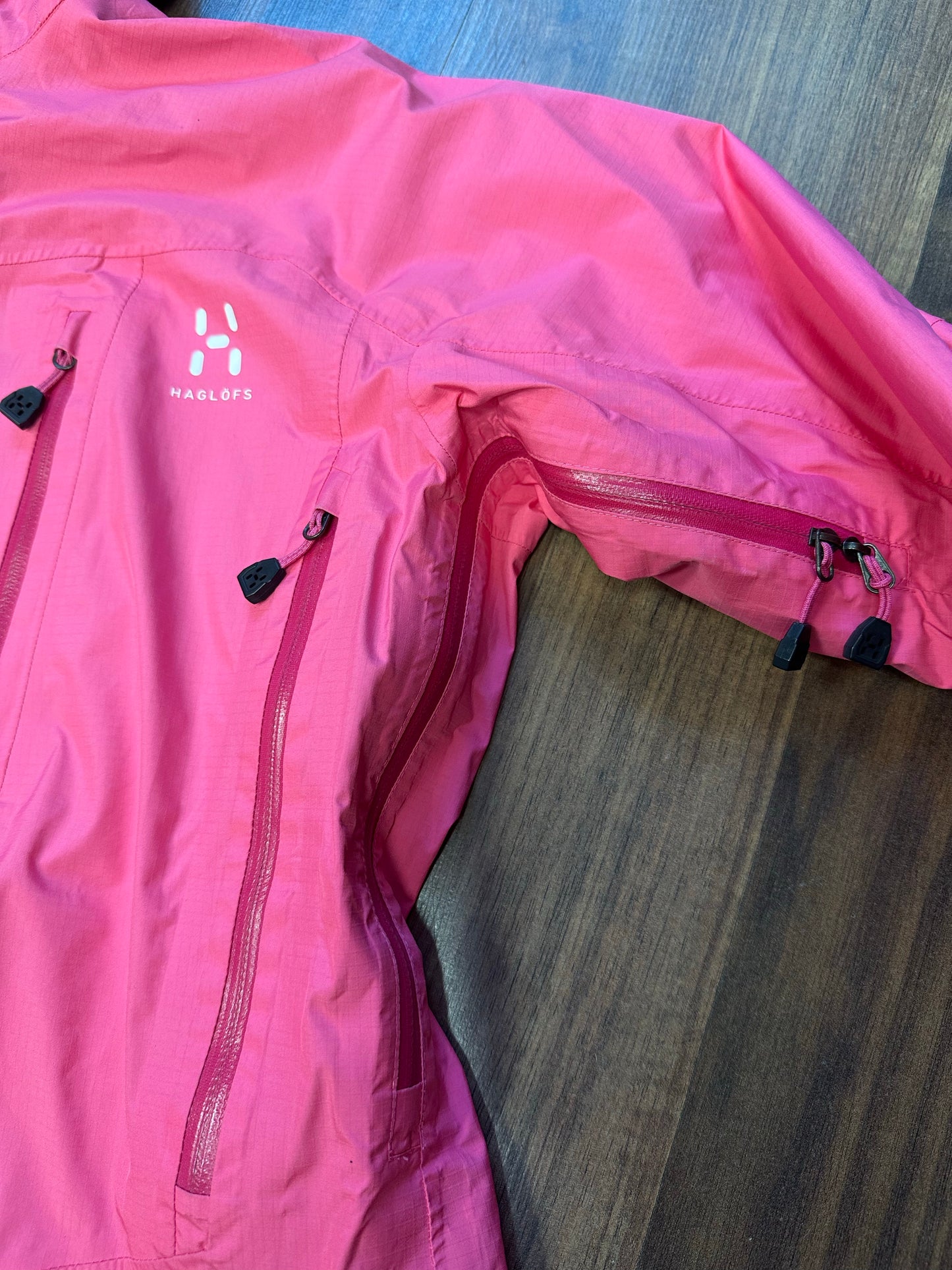 Regen Jacke von Haglöfs (M Damen) Waterproof pink