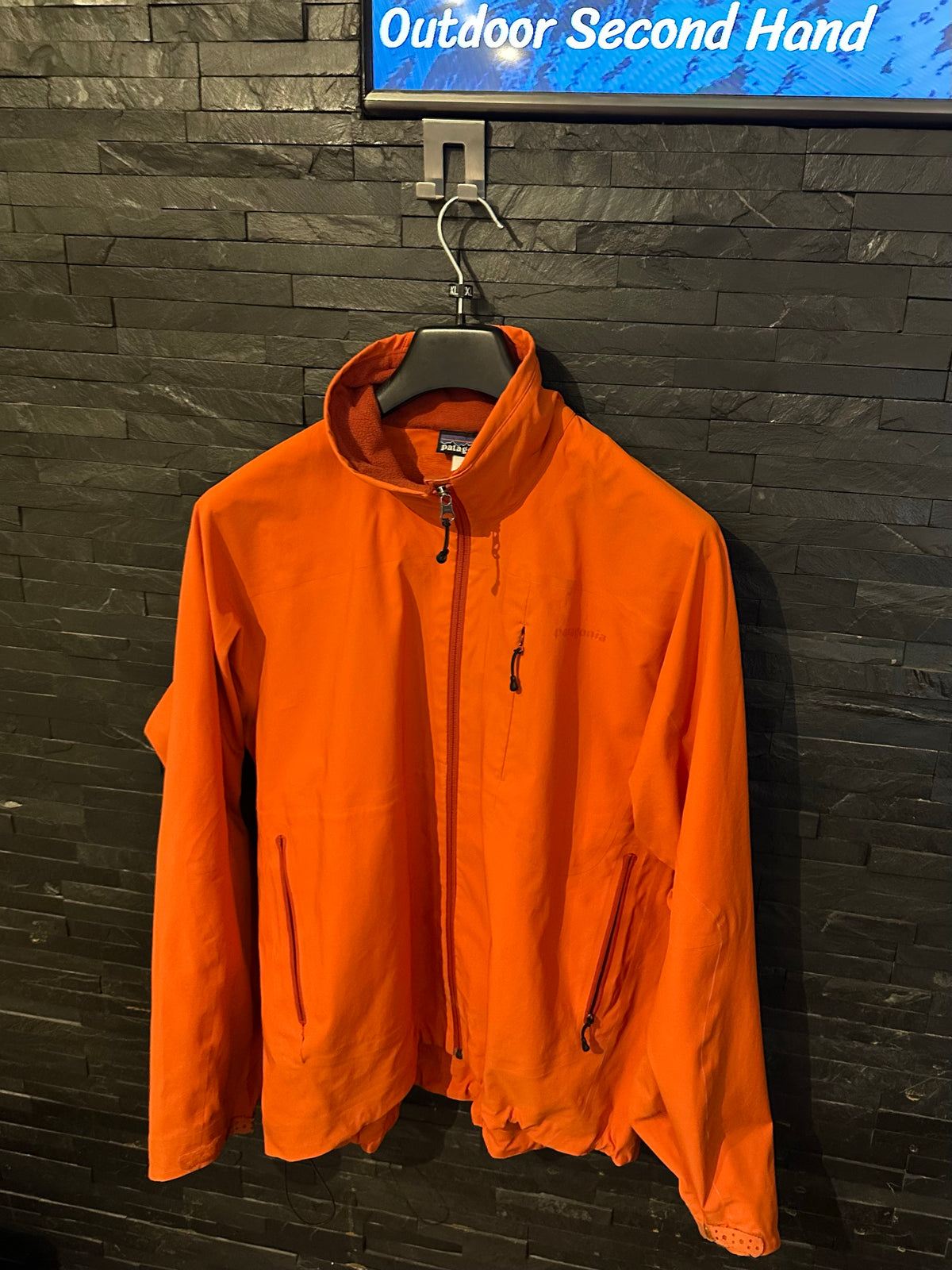 Jacke Patagonia (L Herren) leichtes Softshell orange