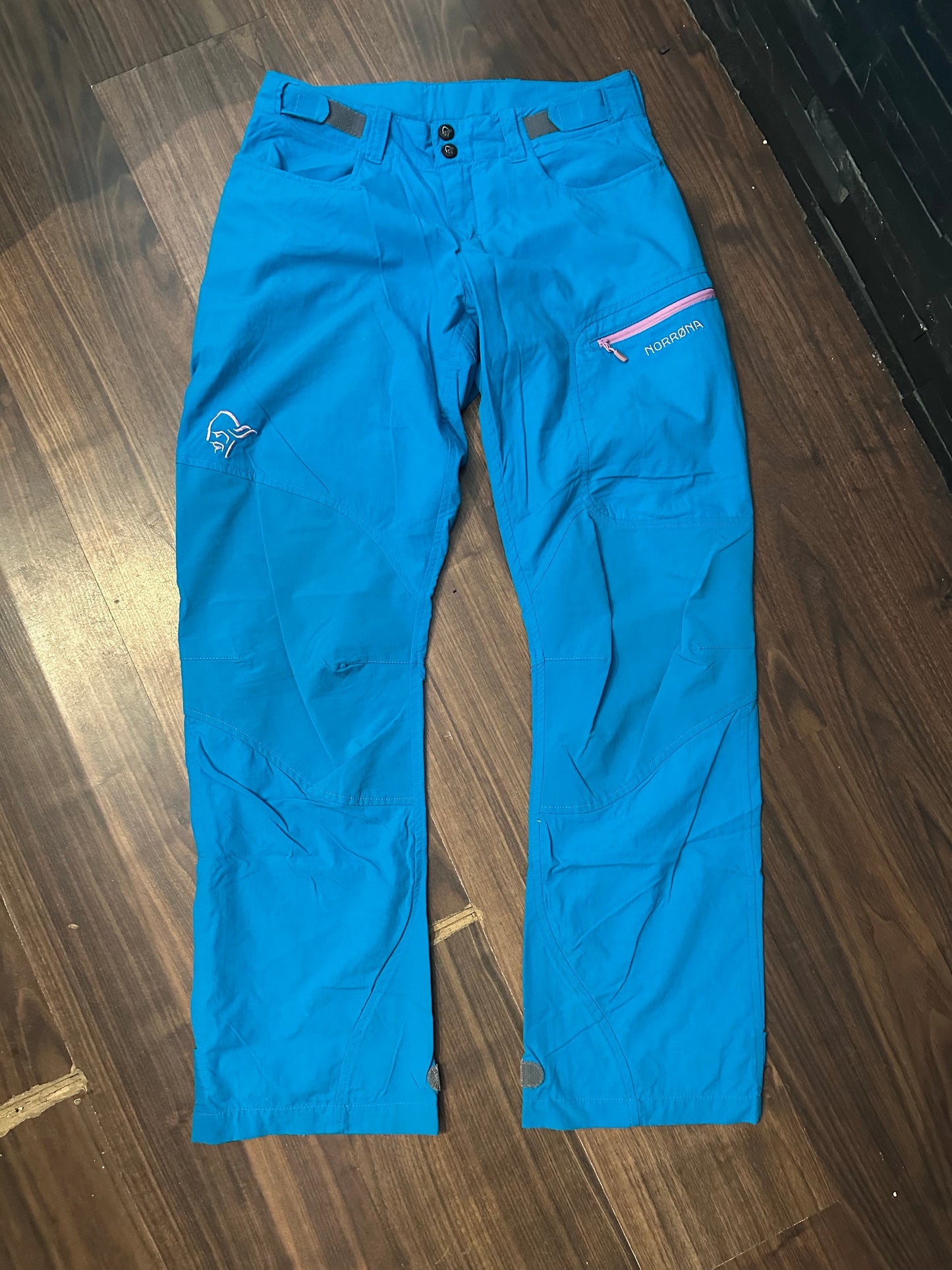 Funktions- Hose von Norrøna (S Damen) Trekking blau