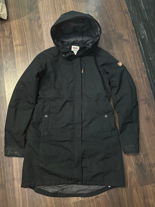 Jacke von Fjällräven (S Damen) Kiruna Parka Mantel schwarz