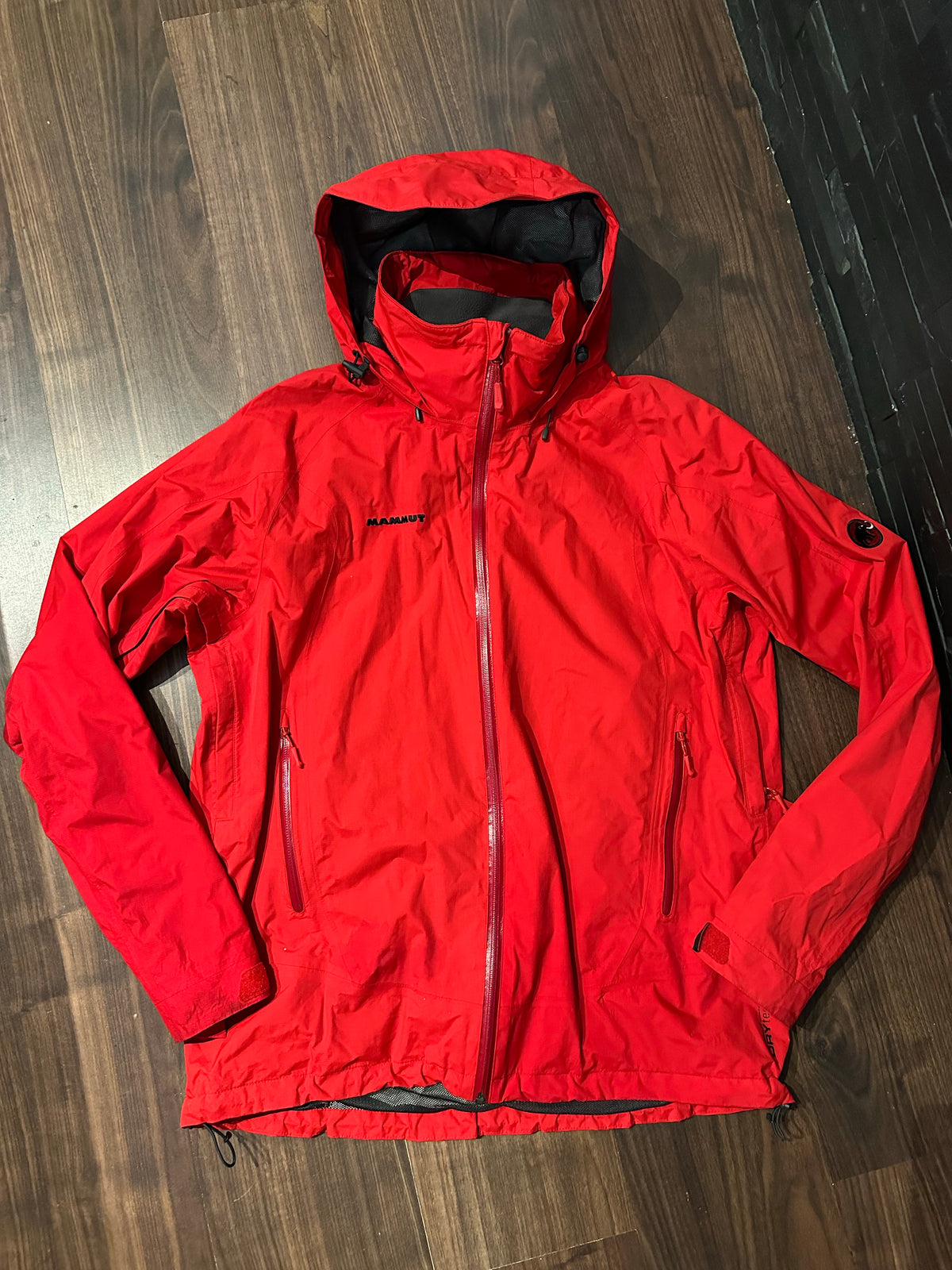 Regen Jacke Mammut (XL Herren) 3-lagig rot wasserdicht