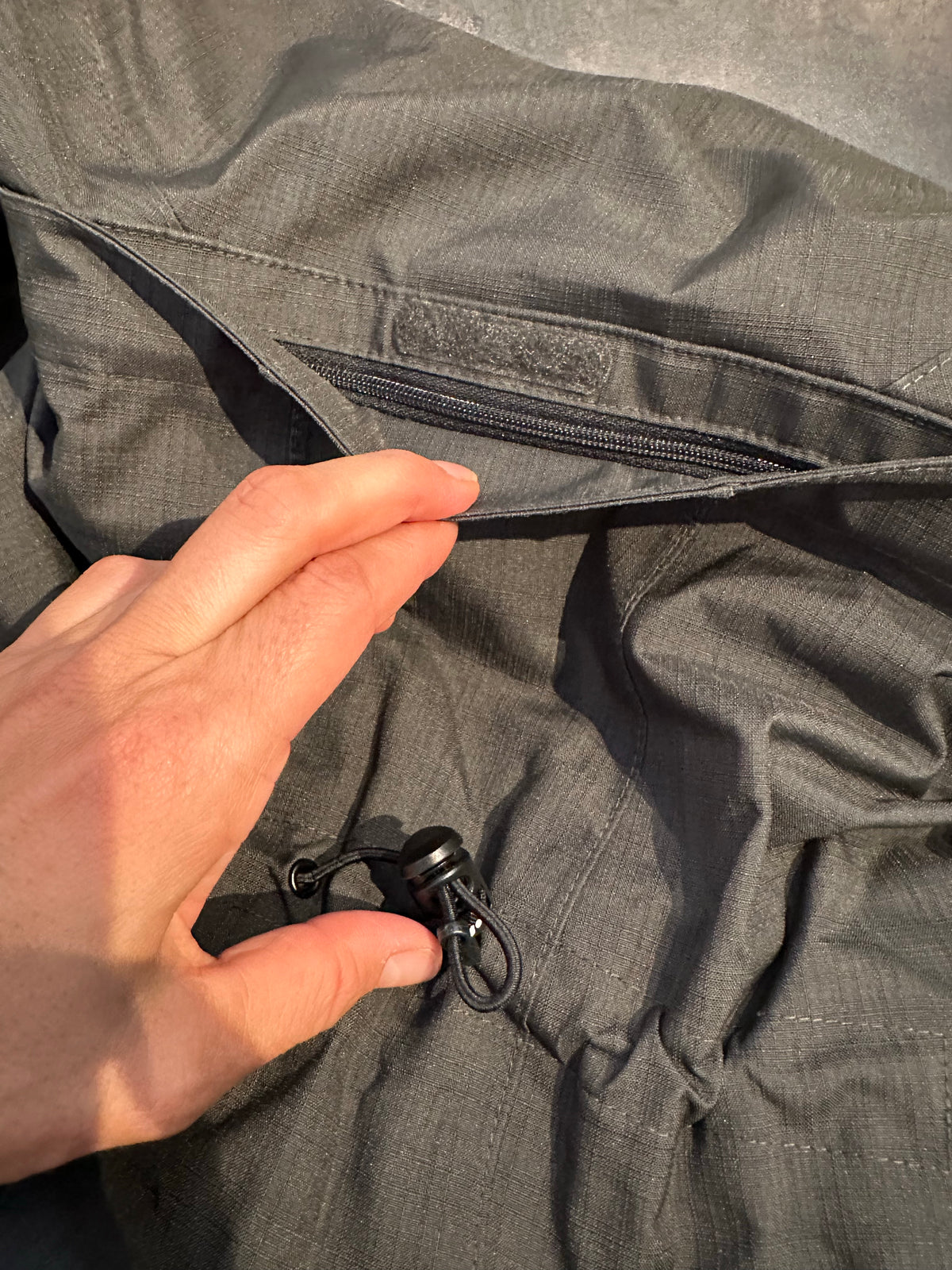 Regen Jacke Jack Wolfskin (XL Herren) schwarz