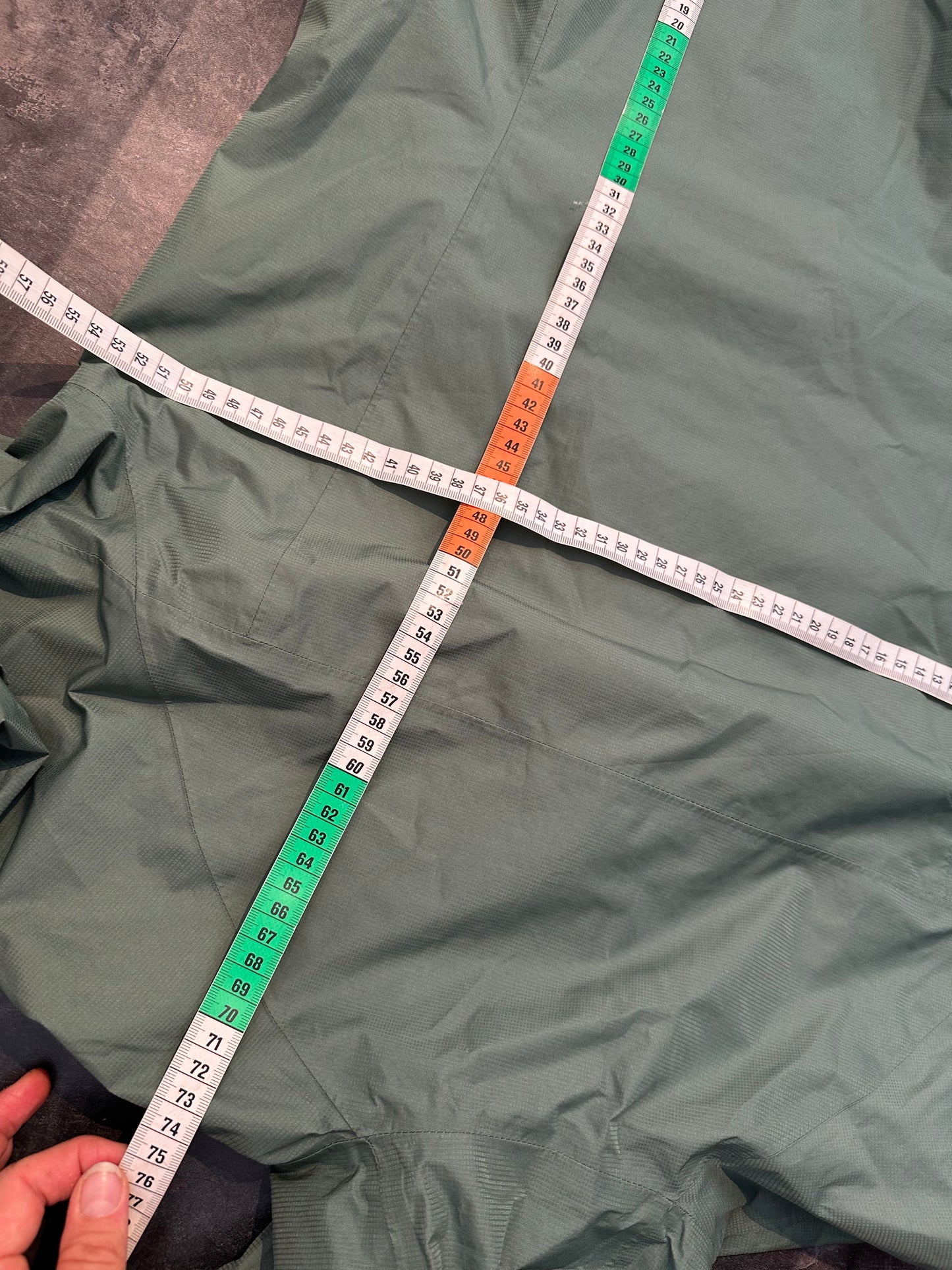 Regen Jacke von Salewa (L Damen) wasserdicht grün