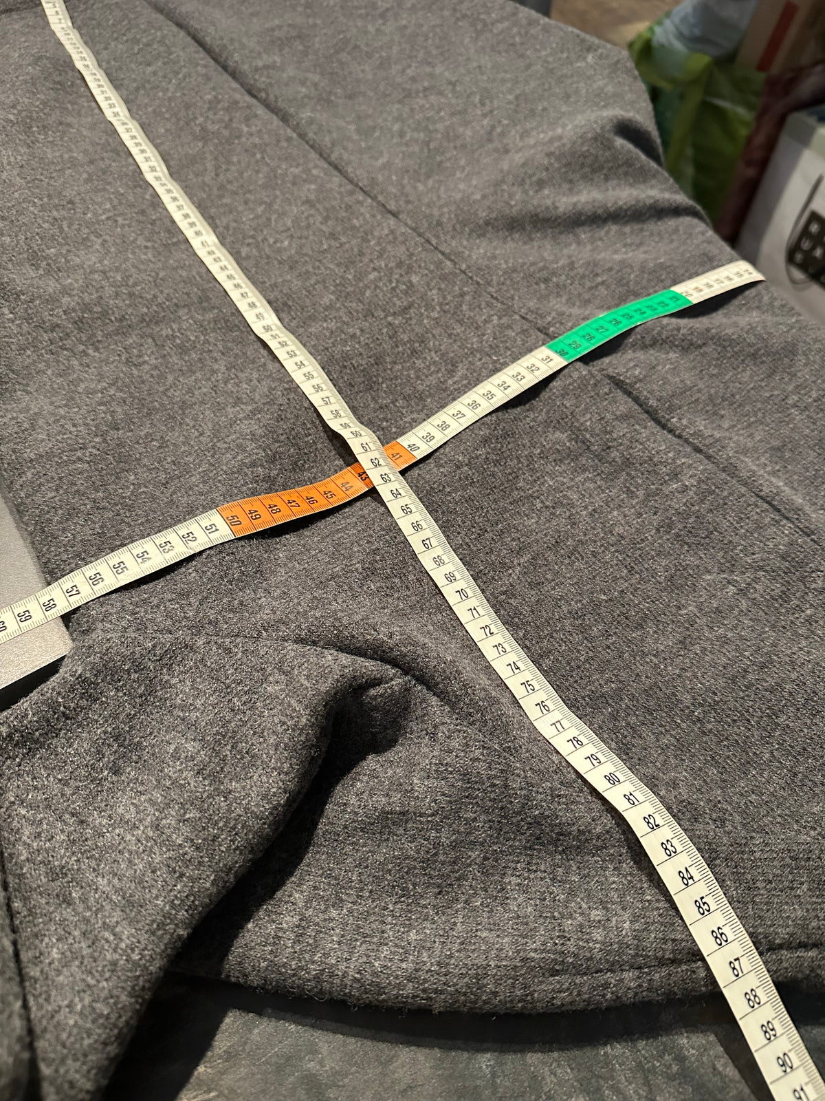 VAUDE Mantel (XL Damen) Damen aus Wolle grau