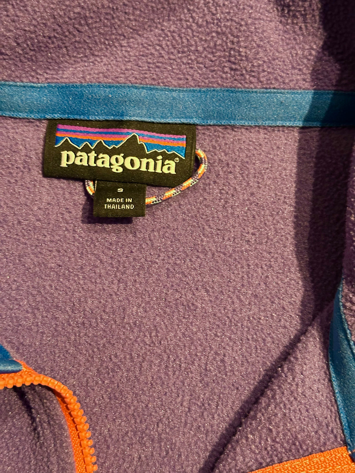Fleece Pullover Patagonia Synchilla (S Damen) lila türkis