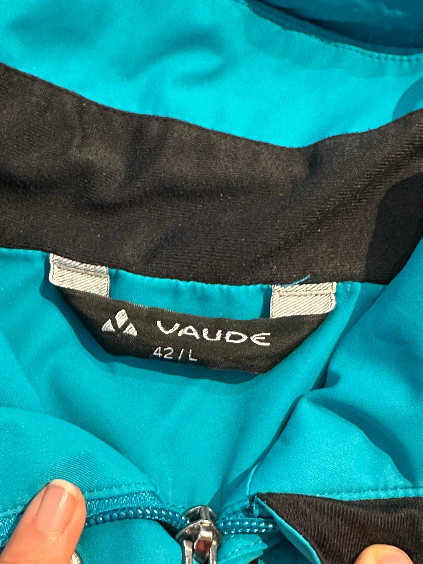 Regen Jacke von Vaude (L-XL Damen ) 3-lagig blau