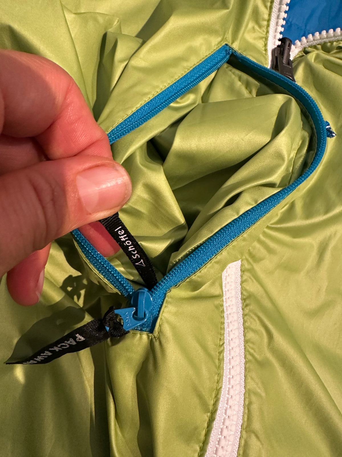 Wende Weste Schöffel Primaloft (M Herren) gelb blau