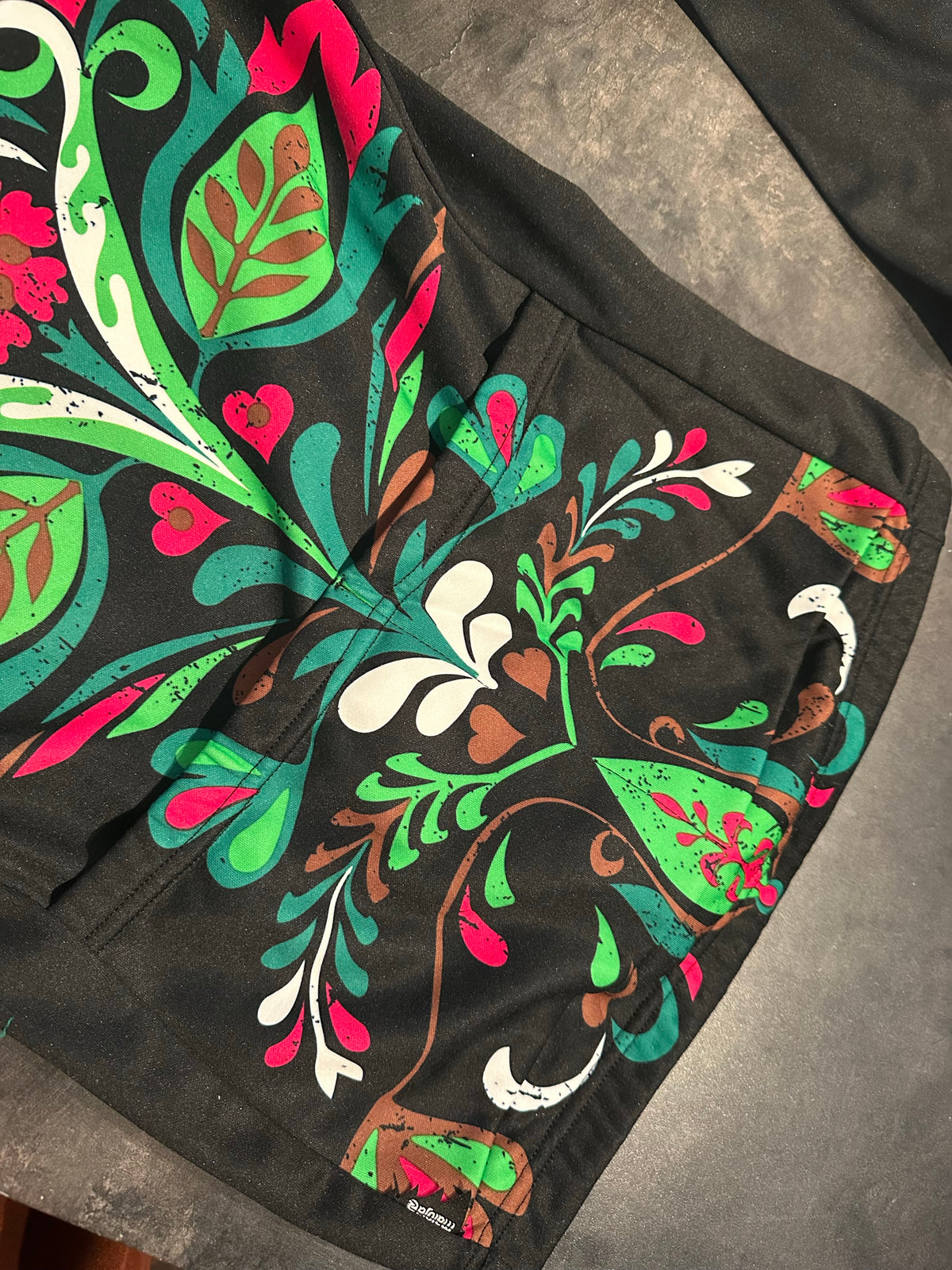 Longsleeve von Maloja (S Damen) schwarz bunt