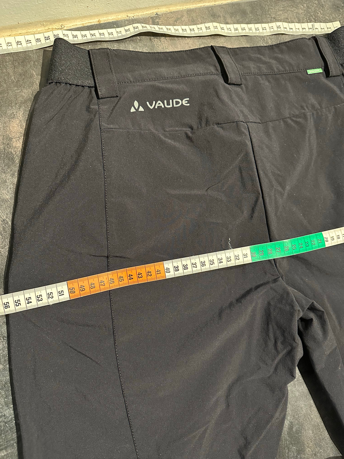 Zip Off Hose Vaude (L Damen) 2in1 stretch schwarz