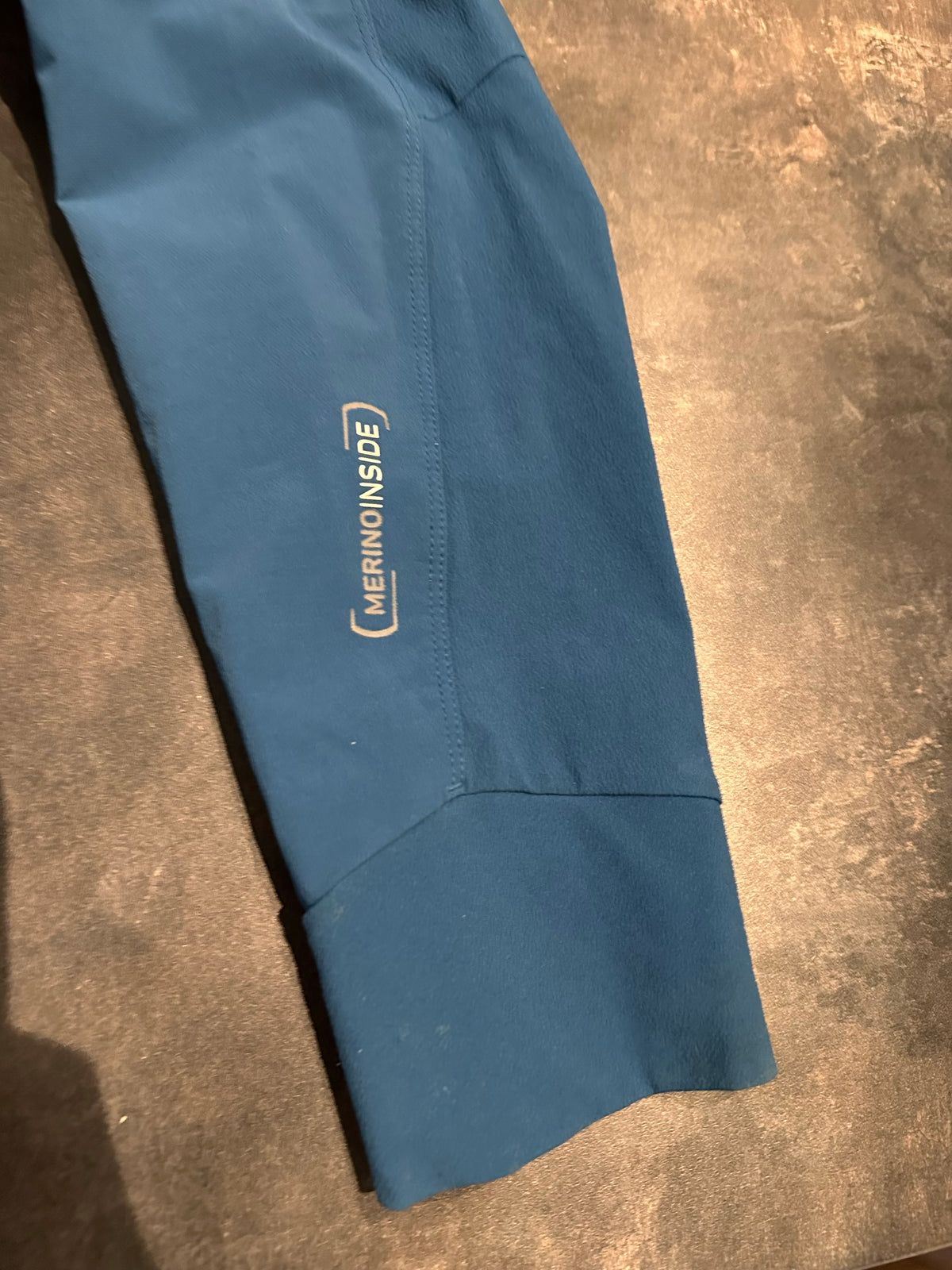 Softshell Jacke Ortovox Merino (M Herren) blau grün